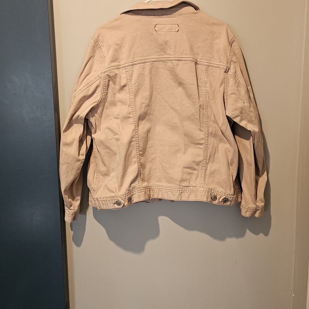 Maurices Tan Jean Jacket - Size 2XL
